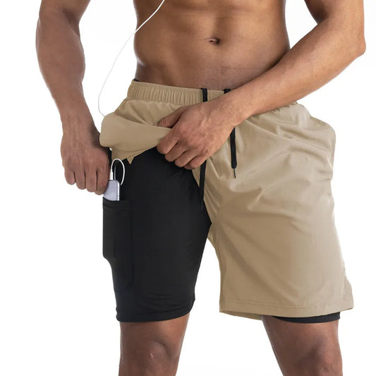 Men's Double Lined Shorts